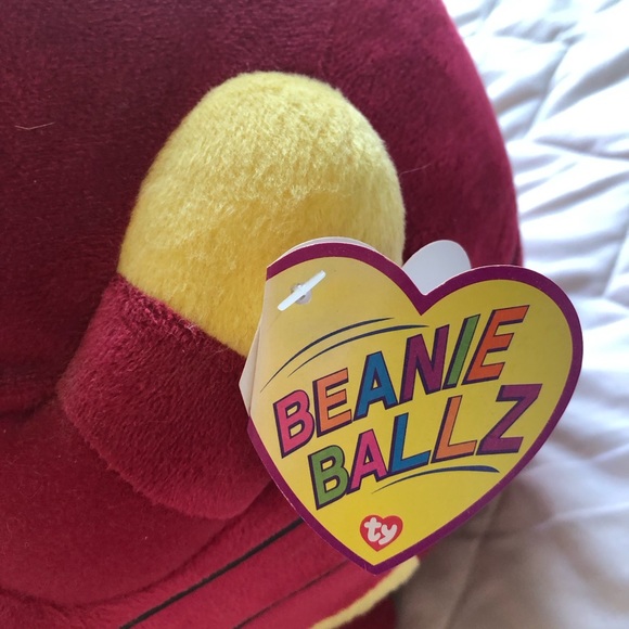 Beanie Ballz TY, Iron Man - Picture 3 of 5